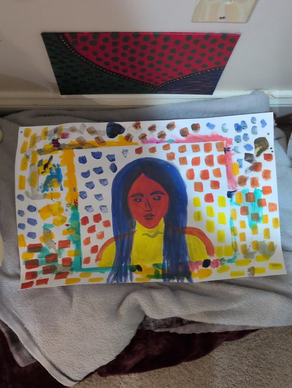 Fauvism Woman Painting